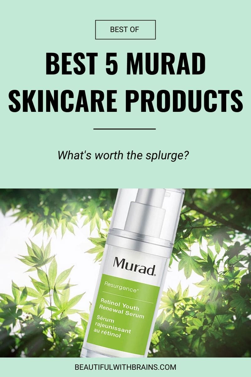 5 best murad skincare products