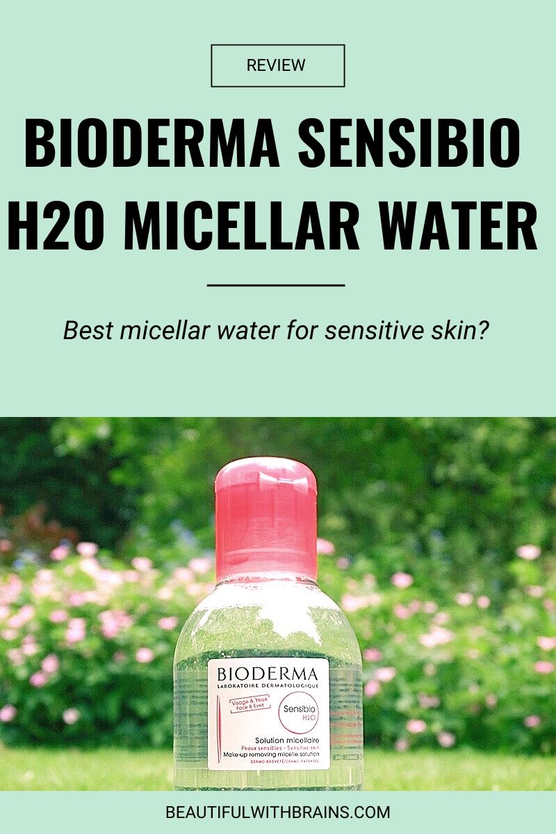 bioderma sensibio h2o micellar water review