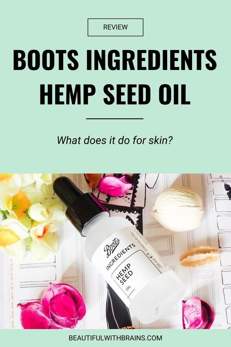 boots ingredients hemp seed oil review