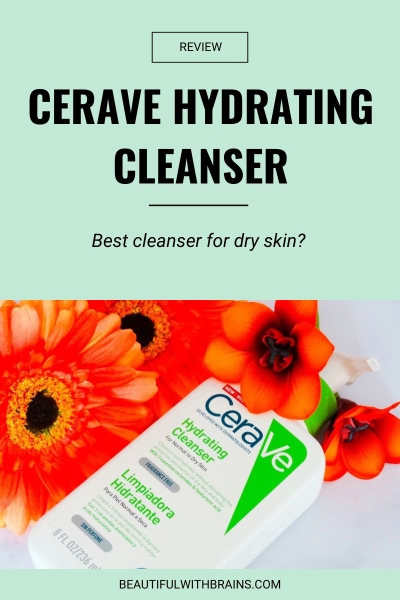cerave hydrating facial cleanser review