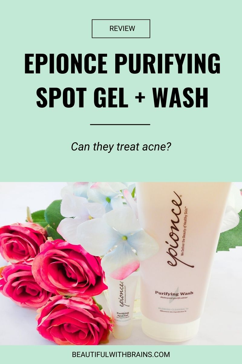 Epionce Purifying Spot Gel + Wash review