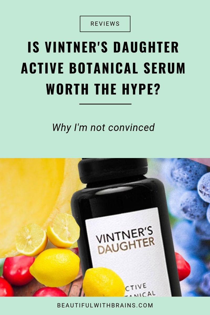 Review Vintner's Daughter Active Botanical Serum
