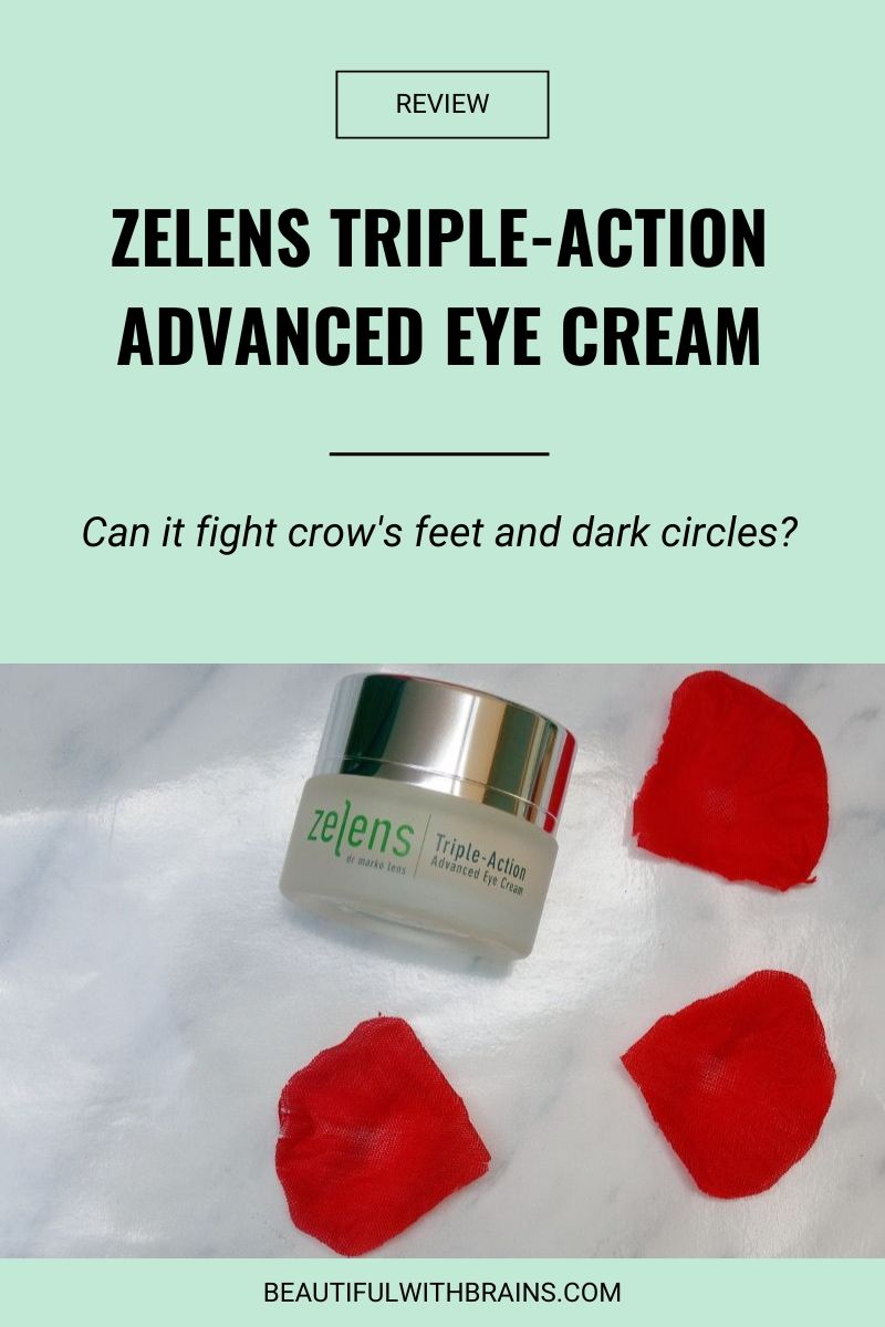 Zelens Triple-Action Advanced Eye Cream review