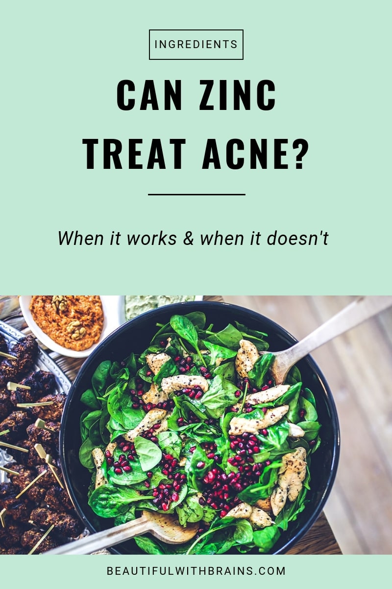 zinc treat acne